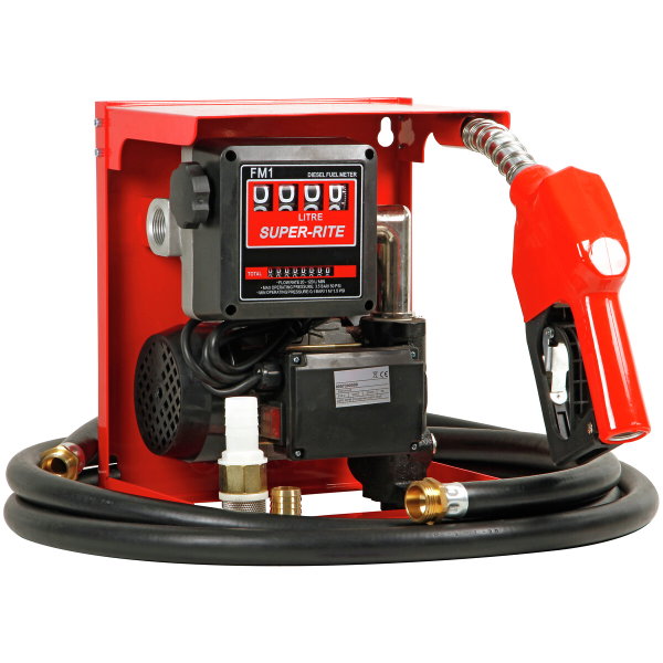 FUEL PUMP SET 230V WITH METER MEG35104