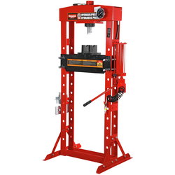 HYDRAULISK PRESS 30TON MED ADAPTER LUFT MEG80