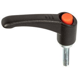 ADJUSTABLE CLAMPING LEVER M5X20MM METAL MEG8506521