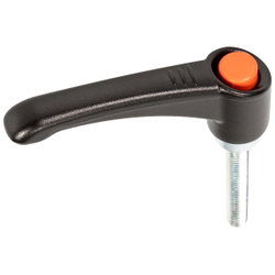 ADJUSTABLE CLAMPING LEVER M8X50MM METAL MEG8506523
