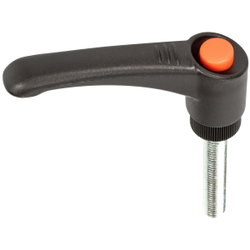 ADJUSTABLE CLAMPING LEVER M10X60MM PLASTIC MEG8506528