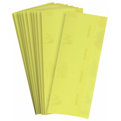 SLIPPAPPER 93X230MM P80 GUL 20ST MIR1363