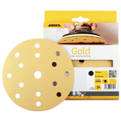 HIOMAPYÖRÖ 150MM 15R P40 GOLD 10KPL MIR1435