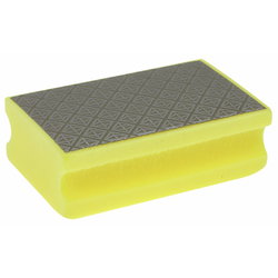 DIAMANTSLIPKLOSS 85X50MM G400 GUL MIR1566