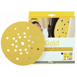 SANDING DISC 225MM 27H P60 GOLD 10PCS MIR1601