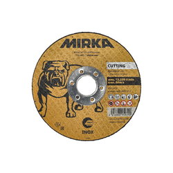 KAPSKIVA 125X2,0X22,2MM INOX MIR1930