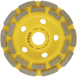 DIAMANTSLIPSKIVA 125X22,2MM MIRKA 2-RIM MIR5018