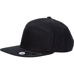 LIPPALAKKI 7-PANEL FLAT PEAK ONE SIZE MUSTA MUDECK-BLACK