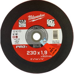 KAPSKIVA 230X1,9X22,2MM PRO+ SCS 41 INOX MW451490