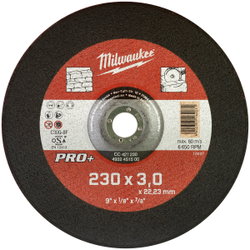 KAPSKIVA 230X3,0X22,2MM PRO+ CC 42 BETONG MW451500