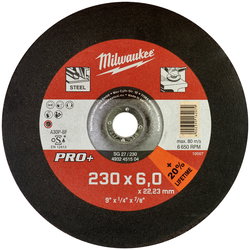GRINDING WHEEL 230X6,0X22,2MM PRO+ SG 27 MW451504