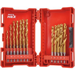PORANTERÄSARJA 19-OS 2-10MM HSS-G TIN RED HEX MW894760