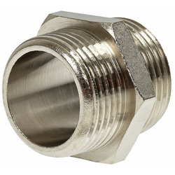 ADAPTER 3/8-3/8 STRAIGHT MALE-MALE BRASS A1 MWA10606