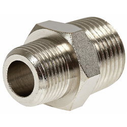 ADAPTER 1/4-3/8 MALE-MALE TAPERED BRASS A2 MWA20406