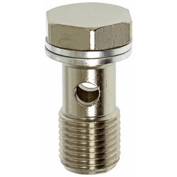 BANJOPULTTI 1/8 TIIVISTEILLÄ MESSINKI D7 MWD702