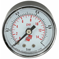 PAINEMITTARI M40 0-1BAR 1/8 TAKAKIINNITYS MWM4001