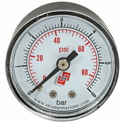 PAINEMITTARI M40 0-6BAR 1/8 TAKAKIINNITYS MWM4006