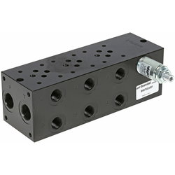 CETOP 3/NK6 3/8 MONTAGEPLATTA 3-SEKTION VENTIL NG6306FESLP