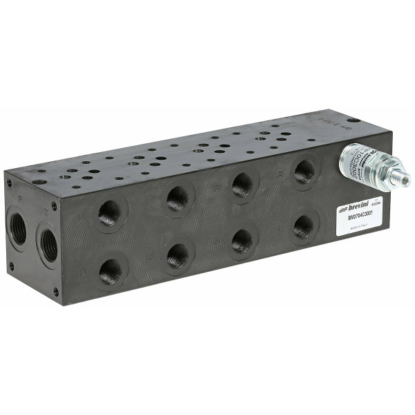 CETOP 3/NK6 3/8 SUBLATE 4-STATION PRV - NG6406FESLP - IKH