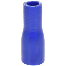 SILIKONSLANG 28/19MM L=102MM REDUCERING BLÅ NL842819