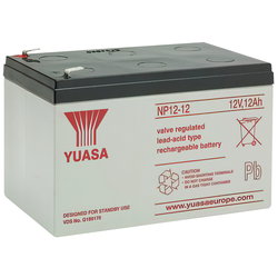 BATTERY YUASA INDUSTRIAL 12V/12A 151X98X97,5 NP12-12