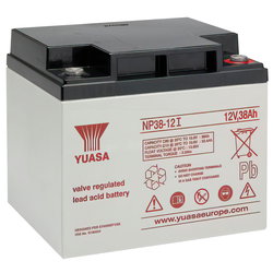 BATTERY YUASA INDUSTRIAL 12V/38A 197X165X170 NP38-12I