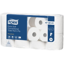 TOALETTPAPPER EXTRA SOFT 40 RULLAR TORK 3K T4 NP472241
