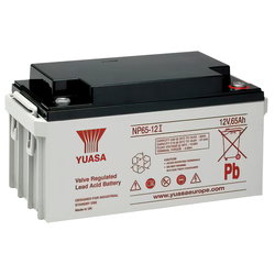 BATTERY YUASA INDUSTRIAL 12V/65A 350X166X174 NP65-12I