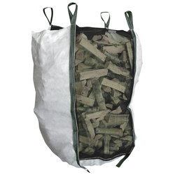 VEDSÄCK MED HANDTAG 96X96X135CM NS002A