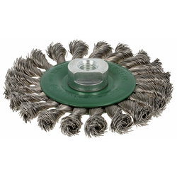 TALLRIKSBORSTE 125X13 M14 0,5 ROSTFRITT STÅL OB074