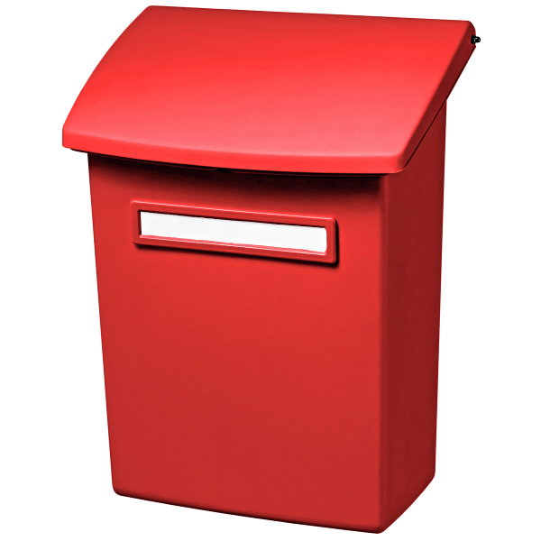 POSTILAATIKKO PUNAINEN VÄLIKANNELLA OX017