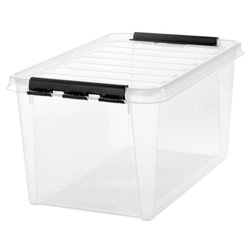 FÖRVARINGSBOX CLASSIC 45L TRANSPARENT OX035