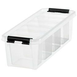 FÖRVARINGSBOX CLASSIC 4 MED INLÄGG TRANSPARENT OX037A
