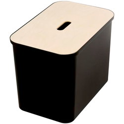FÖRVARINGSBOX COLLECT 76L SVART PLYWOOD LOCK OX041