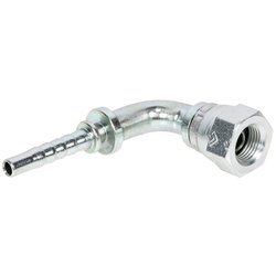HOSE FITTING BSP 1/4-3/16 90 FEMALE THREAD P20590403