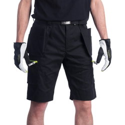 SHORTS MED SPIKFICKOR 3XL KARNEOLI SVART STRETCH PAT156A-3XL