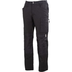 HOUSUT STRETCH XS KROMIITTI NAISTEN MUSTA PAT169N-XS