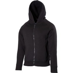 DAMERNAS HOODIE JACKA S BRETT SVART PAT206M-S