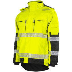 HI-VIS WINTER JACKET 3XL ANTON YEL/BLACK CL2 PAT524K-3XL