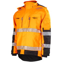 HI-VIS WINTER JACKET S ANTON ORANGE/BLACK CL2 PAT524O-S