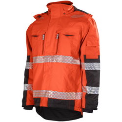 HI-VIS WINTER JACKET M ANTON RED/BLACK CL2 PAT524P-M