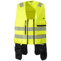 VARSEL HANTVERKSVÄST L FL.GUL TYSON KL1 PAT605K-L