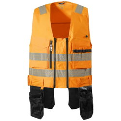 VARSEL HANTVERKSVÄST 3XL FL.ORANGE TYSON KL1 PAT605O-3XL
