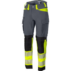 NAISTEN STRETCHHOUSU M LENI HI-VIS KELT./HARM. PAT616K-M
