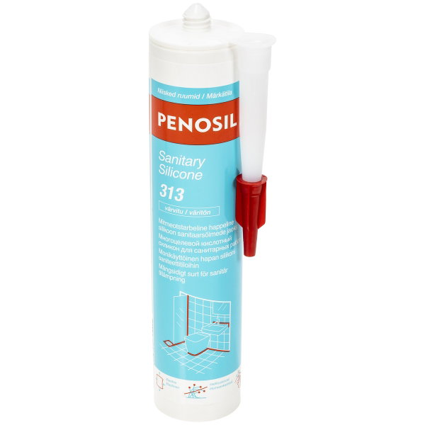 SANITARY SILICONE 300ML TRANSP. PENOSIL PROF. - PEN115 - IKH