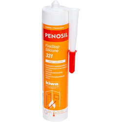 SILIKONFOGMASSA BRANDSÄKER VIT 310ML PEN163