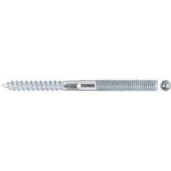 HANGER BOLT 8X70 100PCS TX25 ZINC PLATED PLJP08070