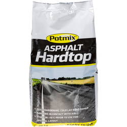 POTMIX ASFALTIN PAIKKAUSMASSA HARDTOP 20KG SÄKKI POT11084