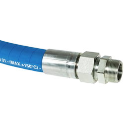 KOMPRESSORSLANG 1SN-3/4 150C BSPT UTV 1.5M PPSL12M