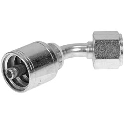HOSE FITTING JIC 7/16-1/4 45 FEMALE THREAD PS225400404